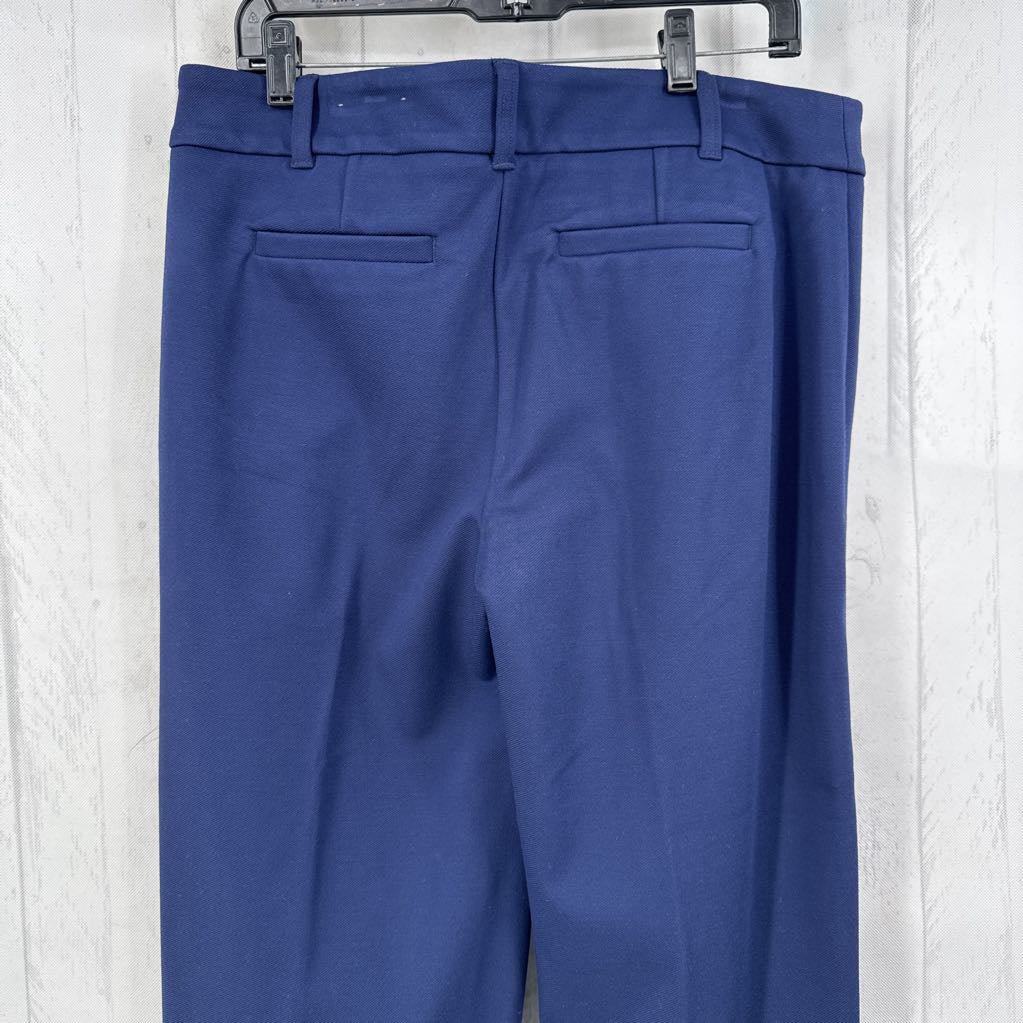 14p button detail wide leg pants