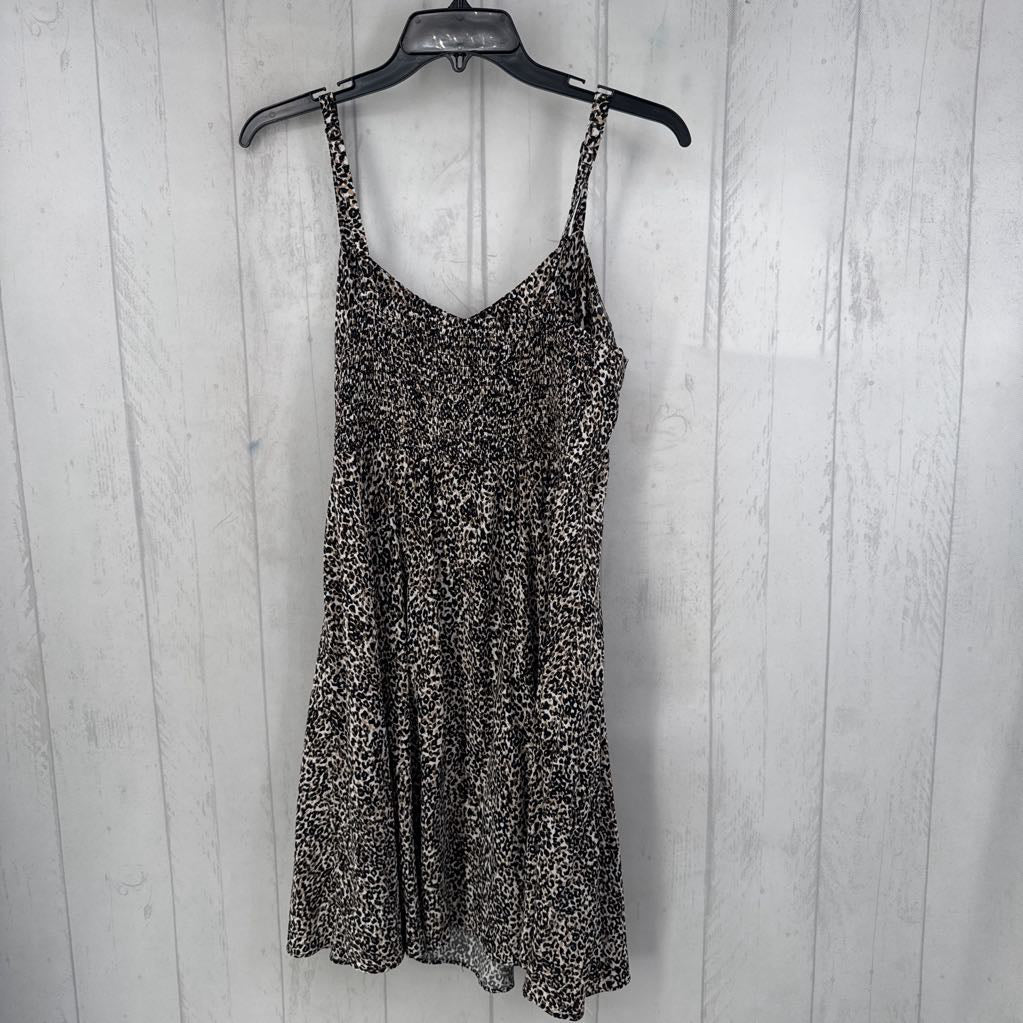 L animal print sundress