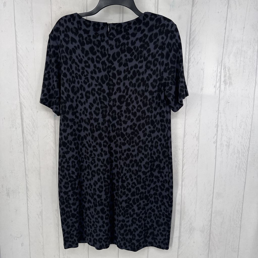 M animal print s/s dress