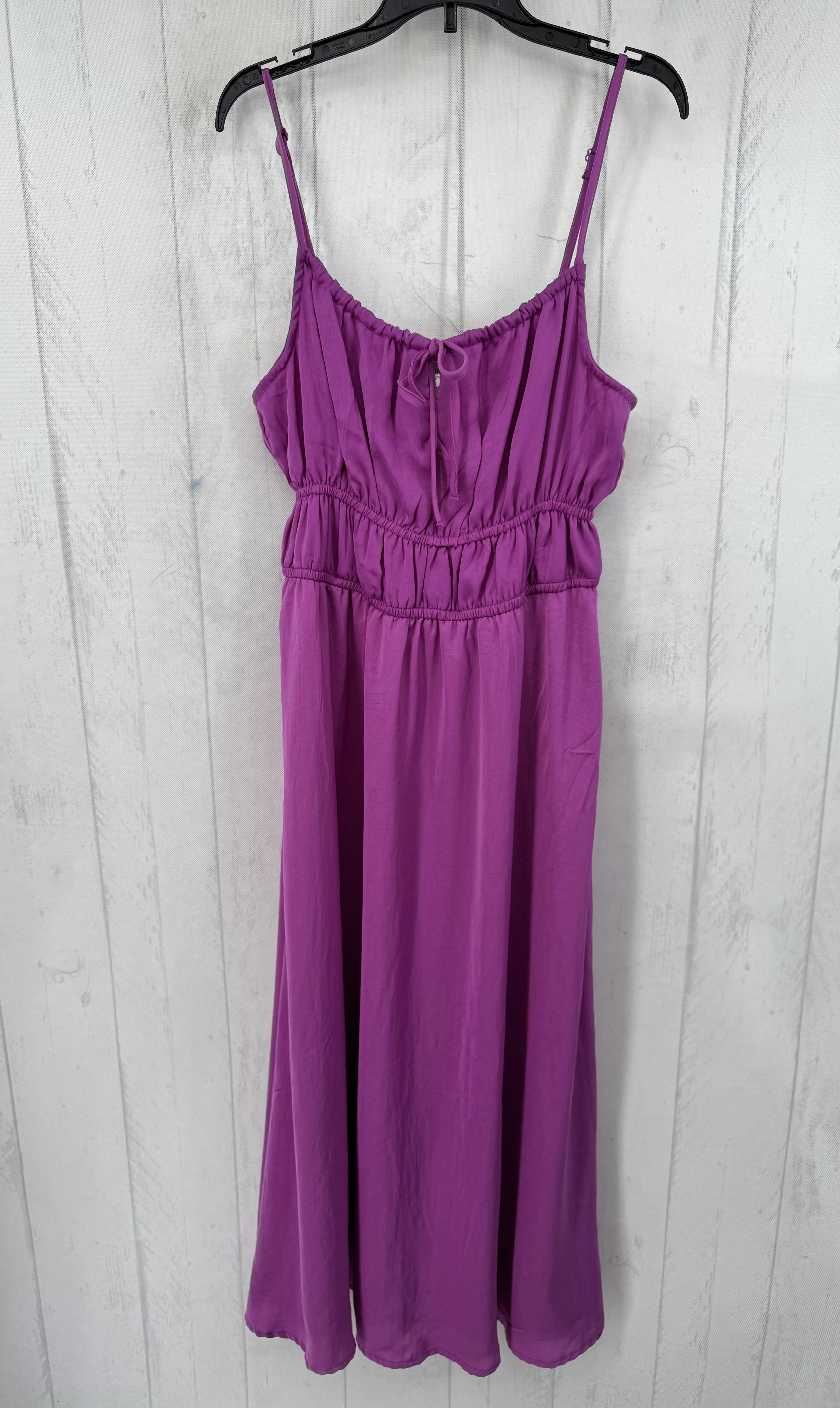 M smocked waist slvls dress