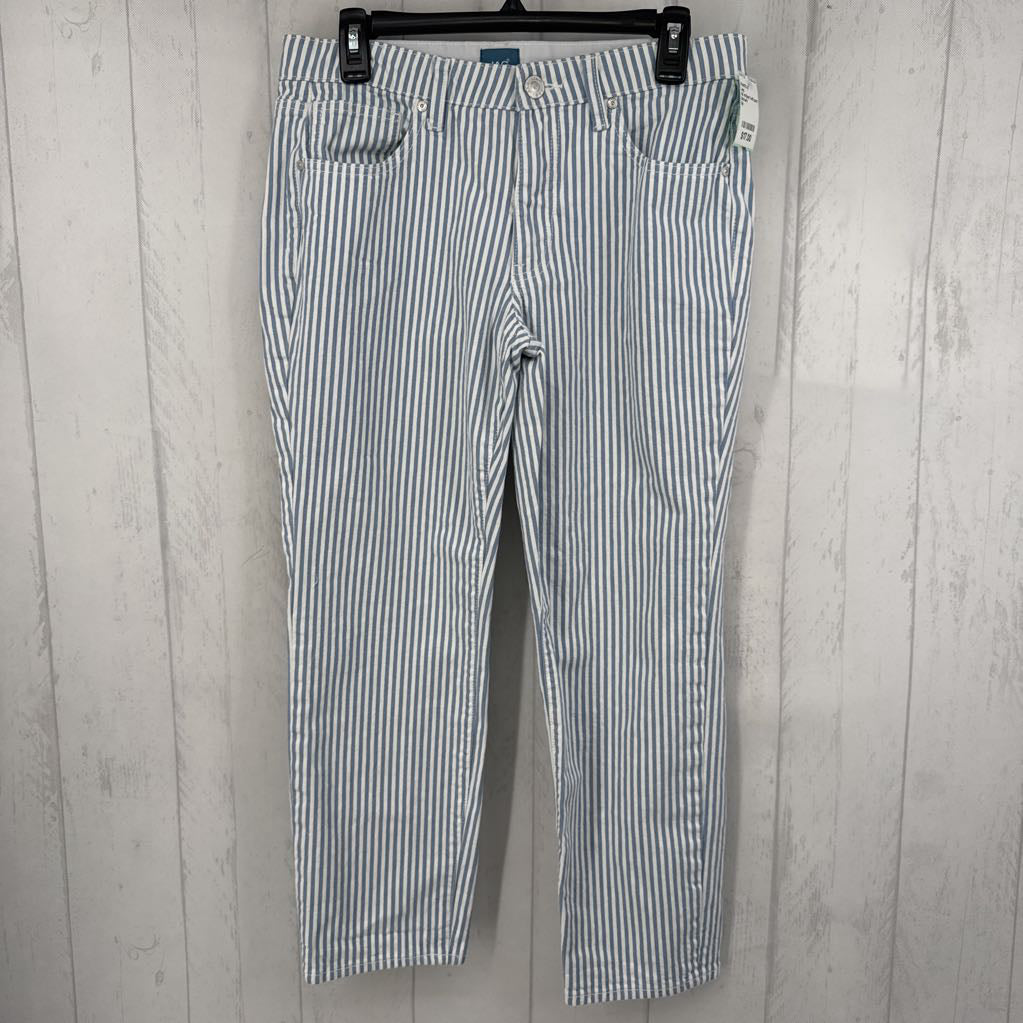 8p striped twill pant
