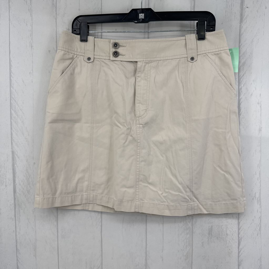 12 khaki skort