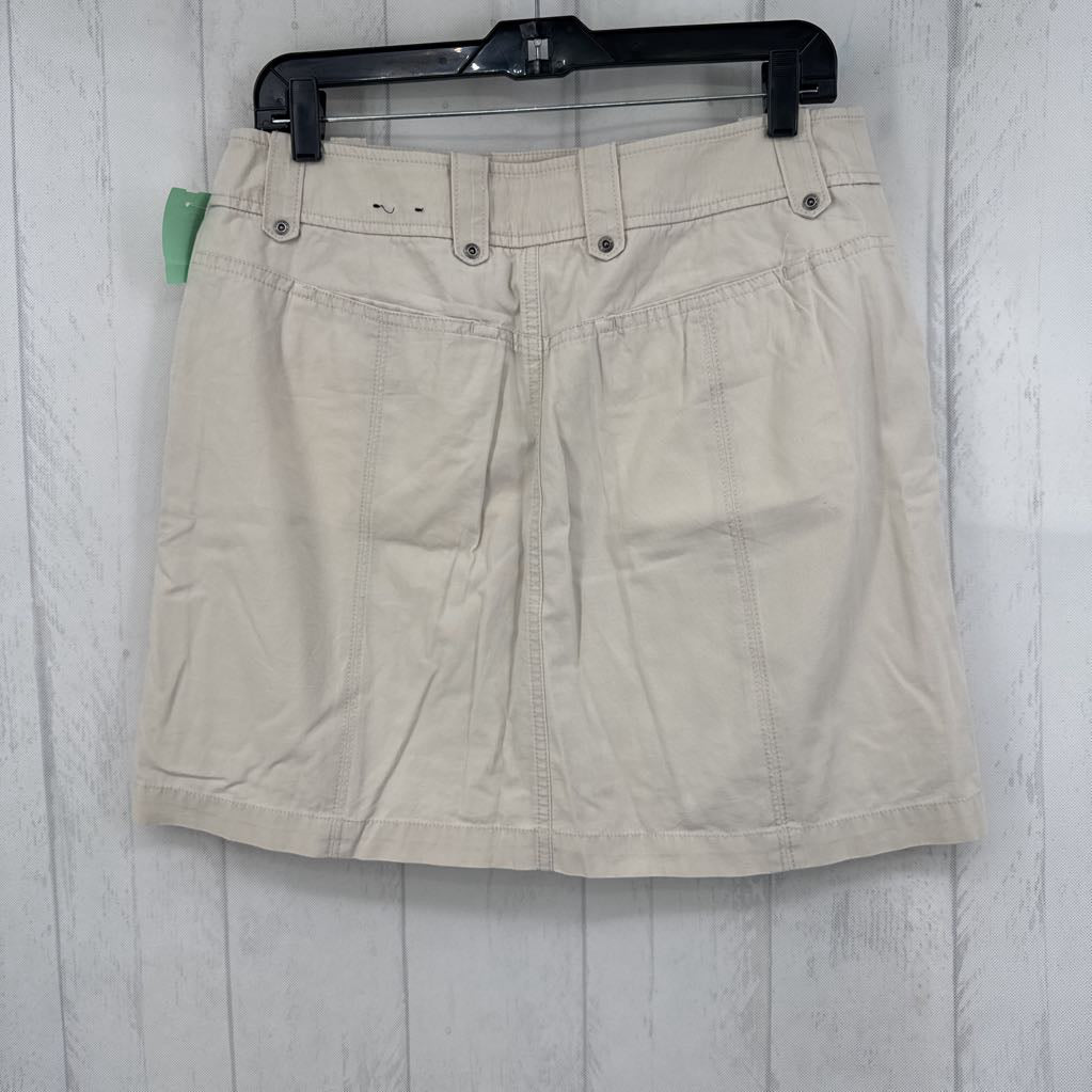 12 khaki skort