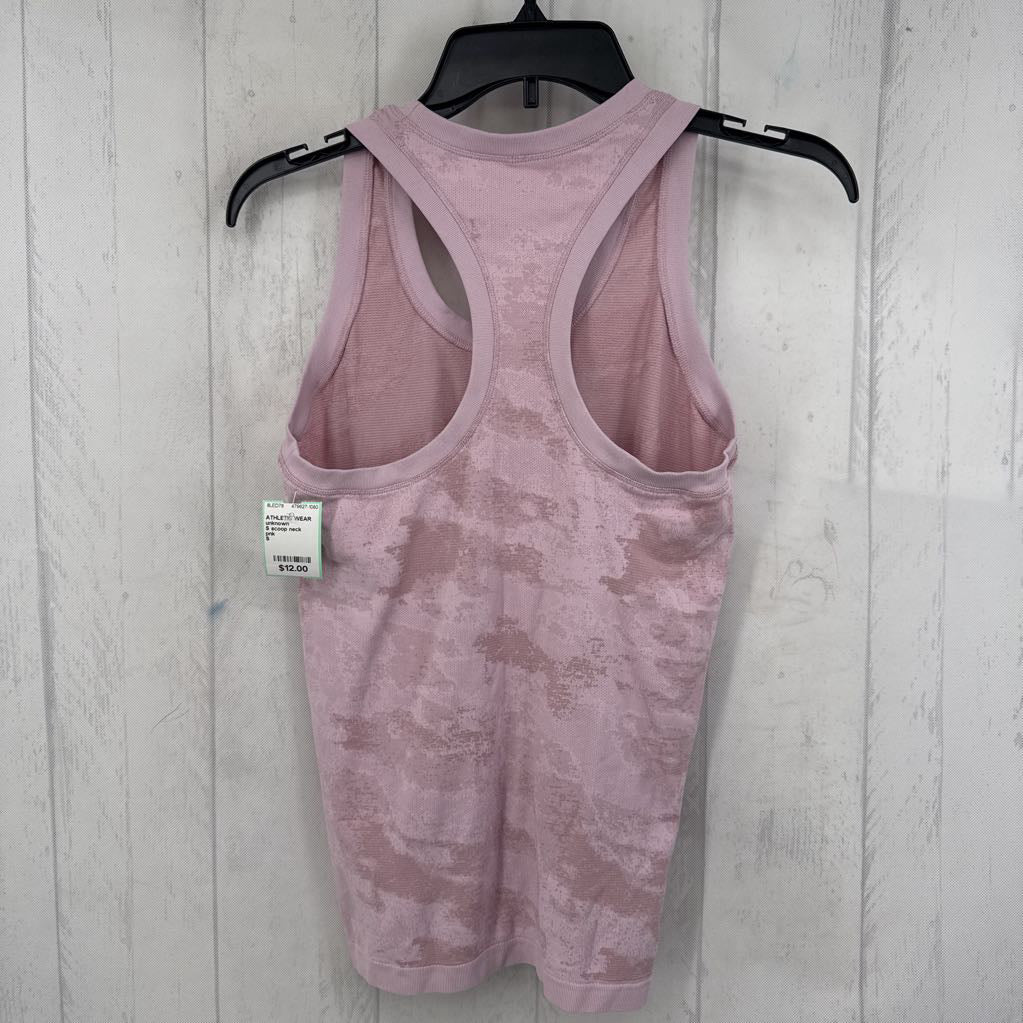 S scoop neck racerback tank