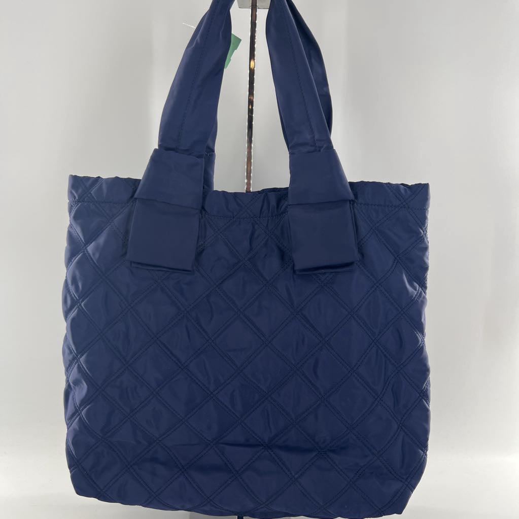 quilted nylon knot tote