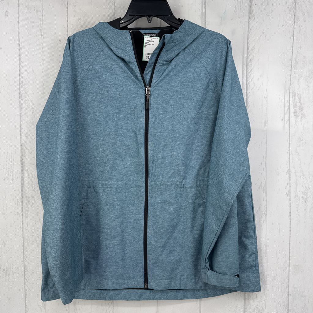 M hooded rain jacket