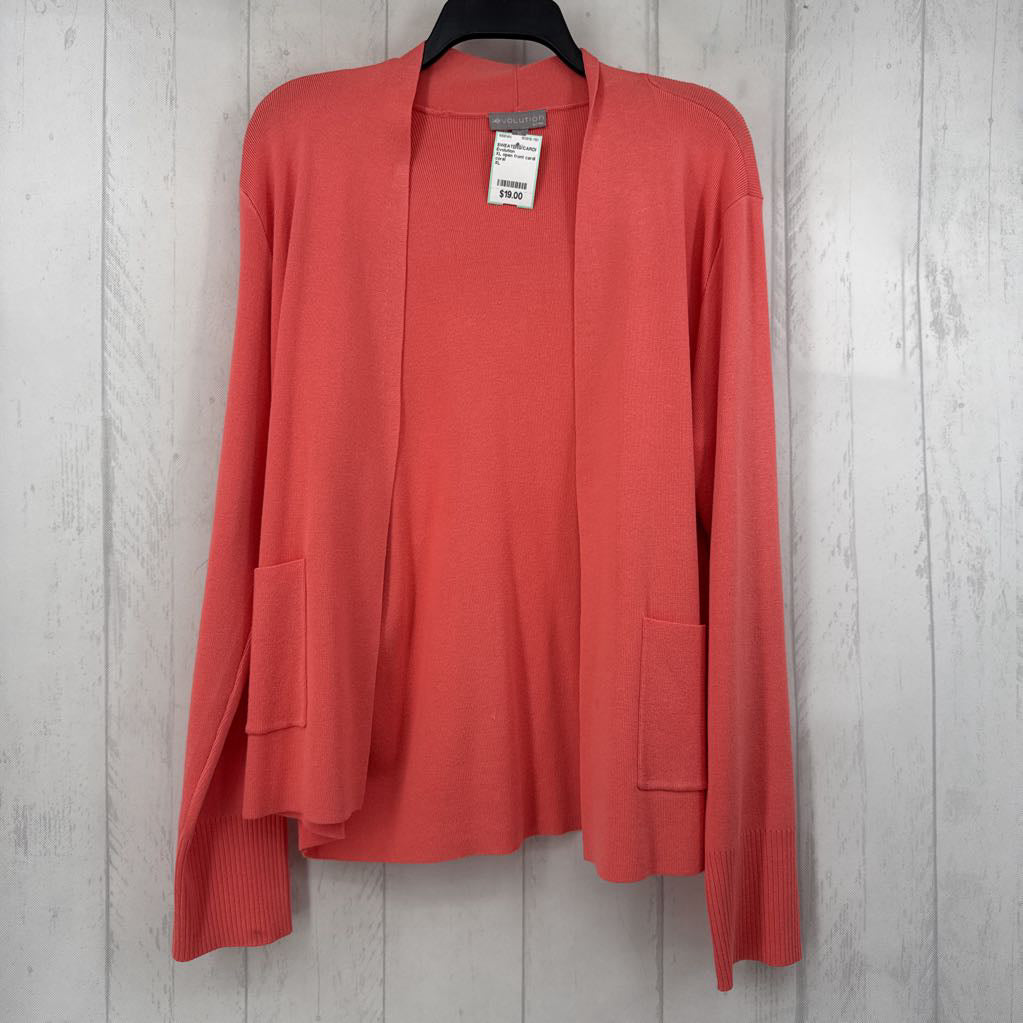 XL open front cardi