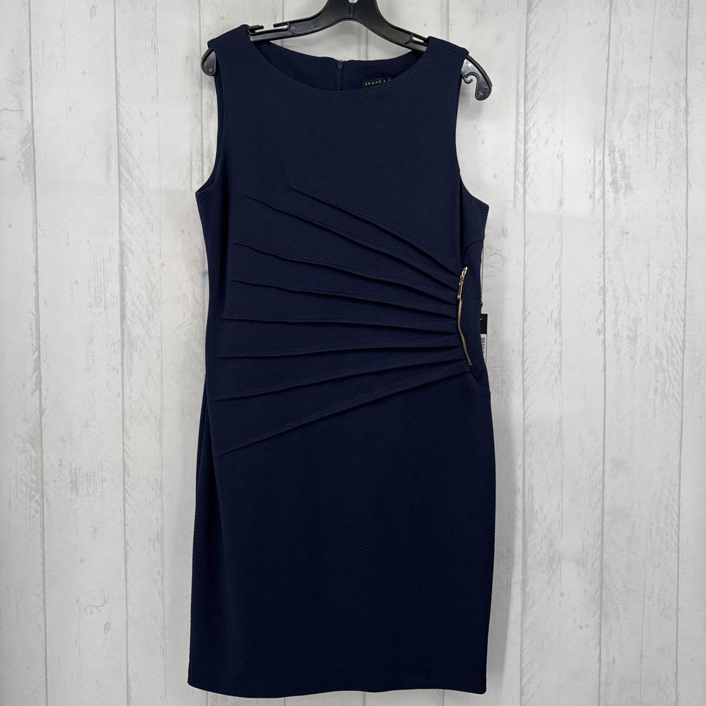 12 gathered zipper detail slvls dress
