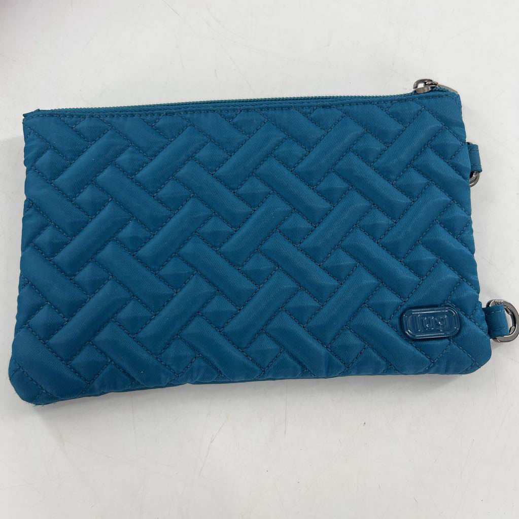 quilted wristlet wallet