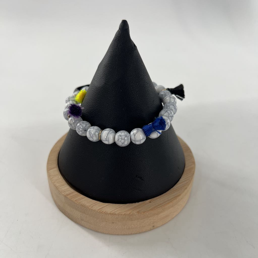 colorful tassel bracelet