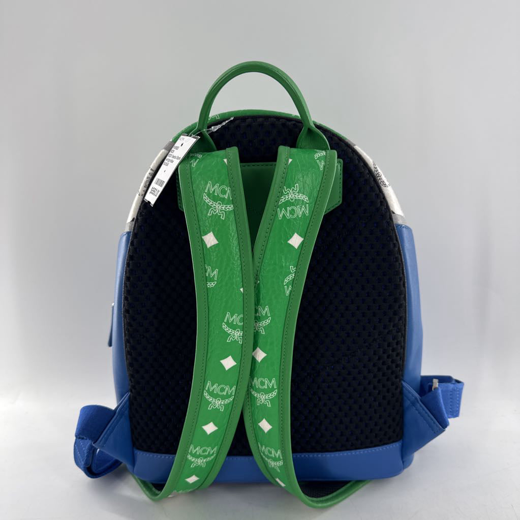 MCM Visetos Stark Chevron Backpack
