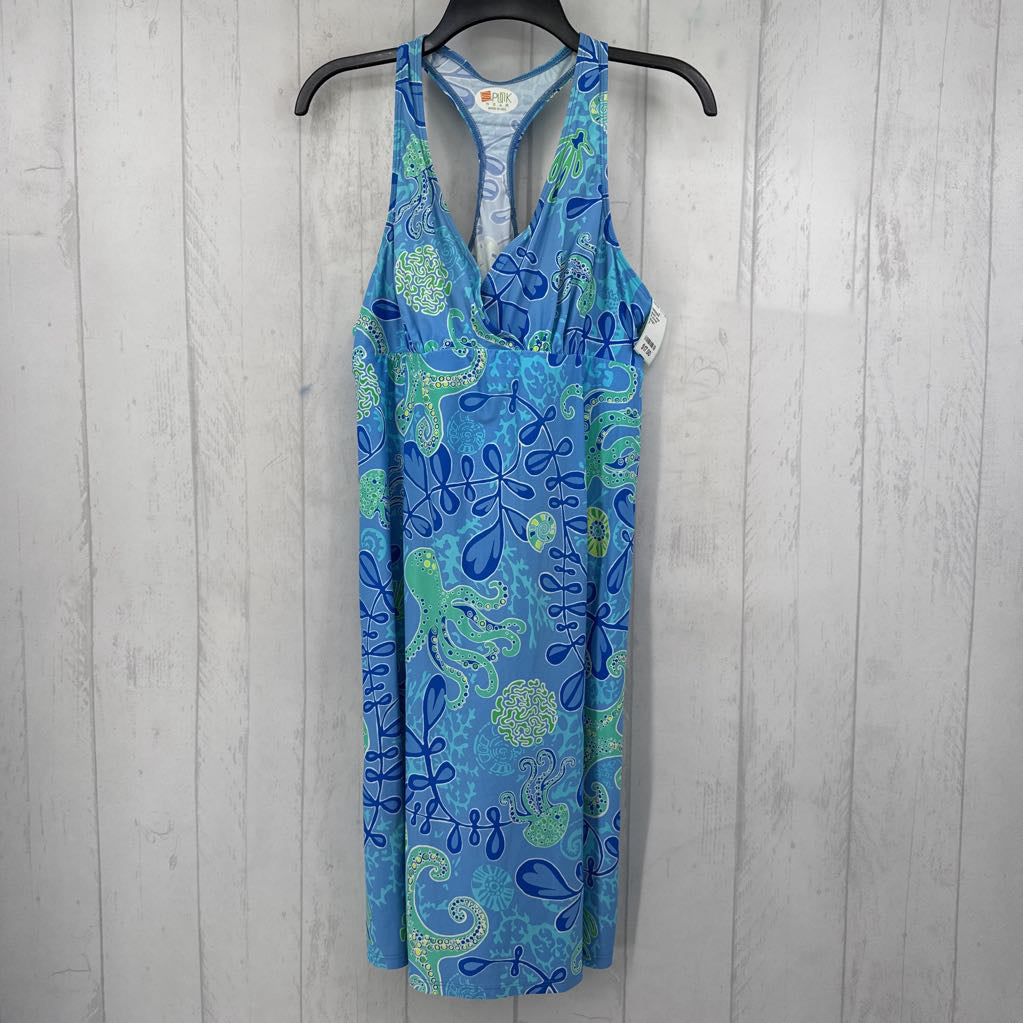S printed swimdress