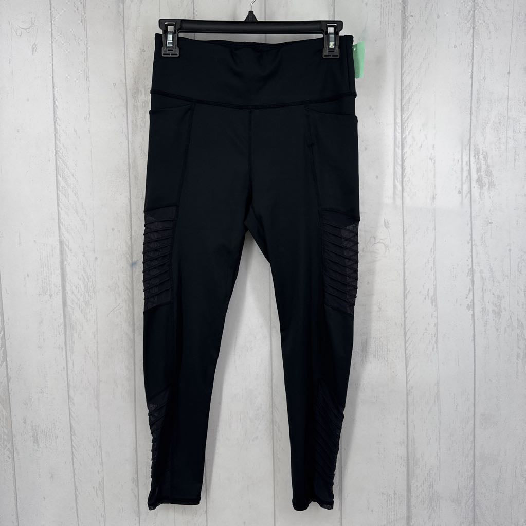 S hi-rise moto leggings