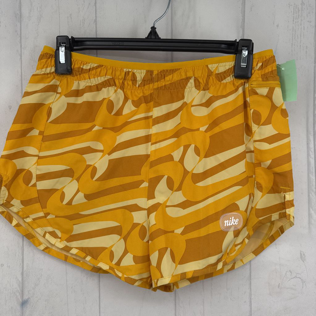 S printed pull-on shorts