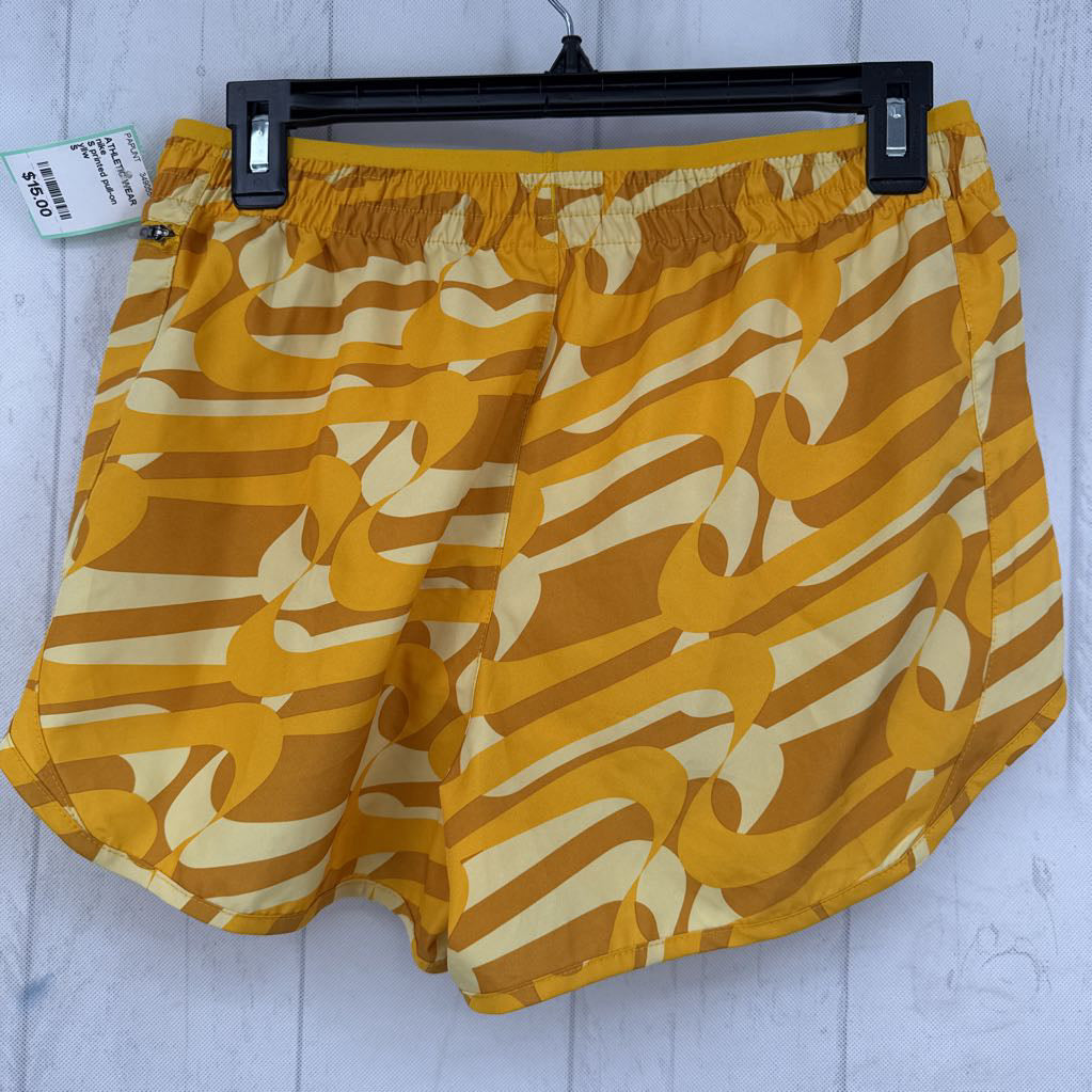 S printed pull-on shorts