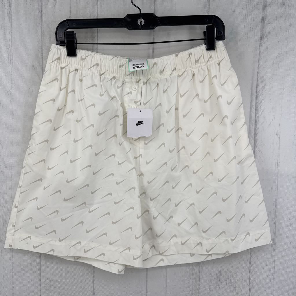 R65 M loose fit hi-rise logo shorts
