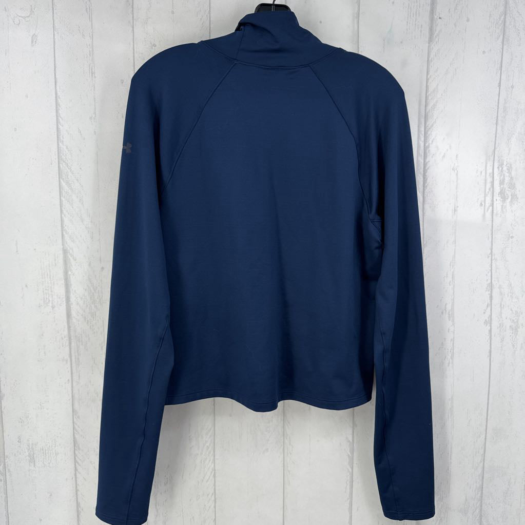 L l/s mock neck crop top