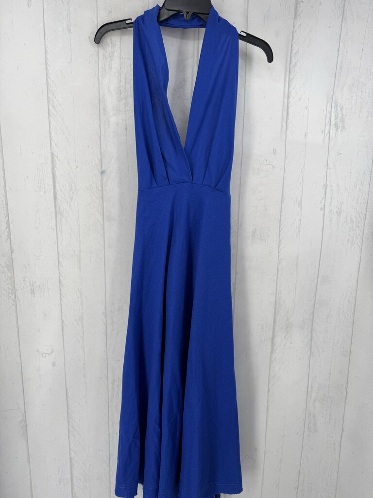 S halter maxi dress