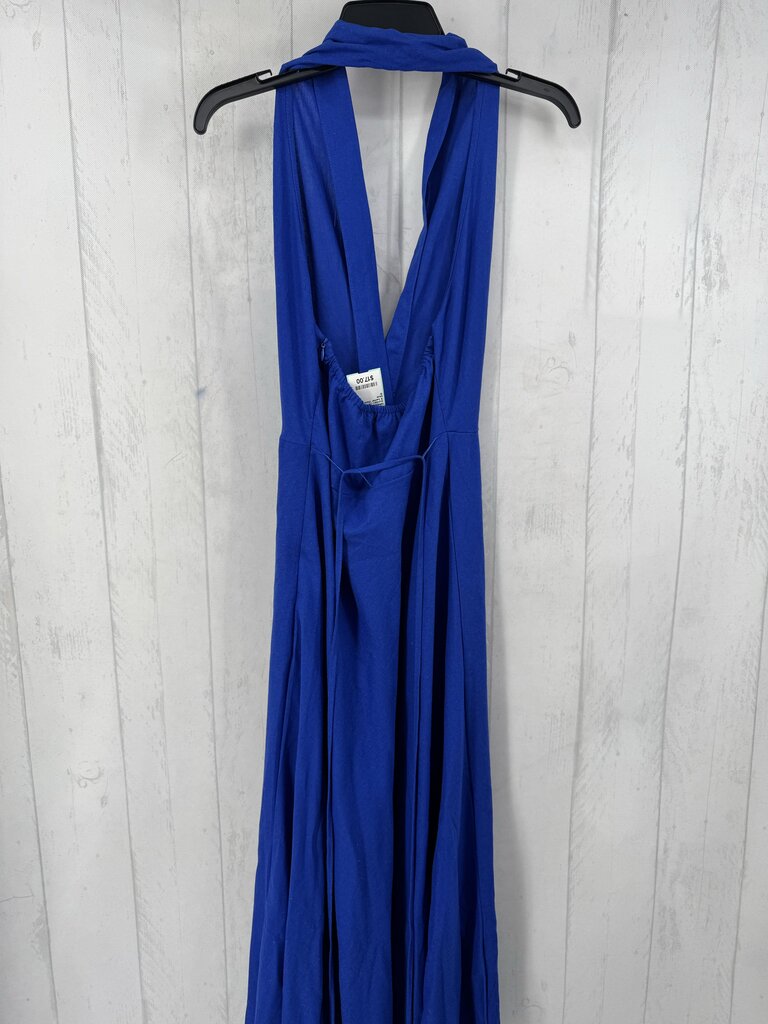 S halter maxi dress