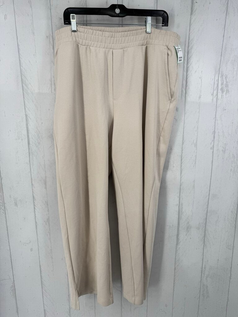 XL pull-on wide leg pant