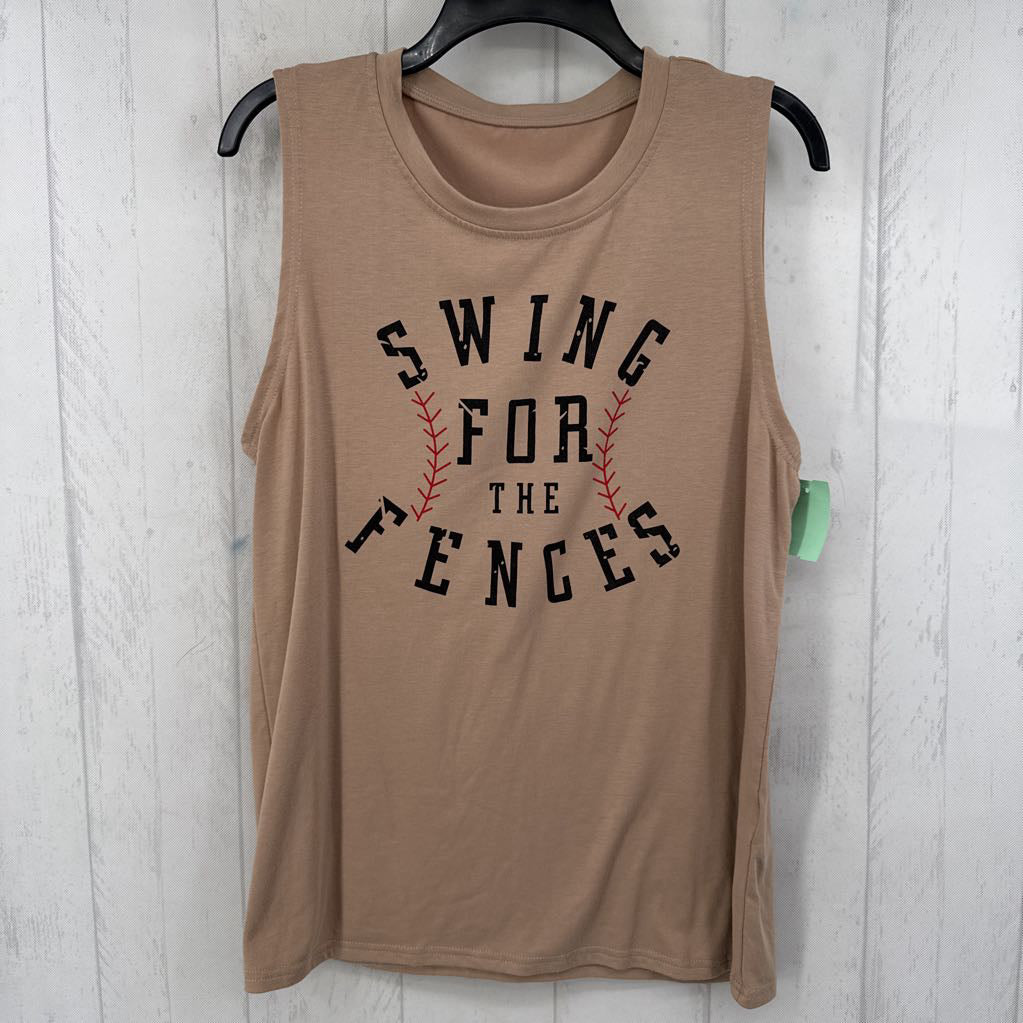 L crewneck tank-swing for the fences