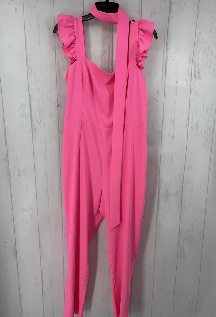 R228 14 belted slvls jumpsuit