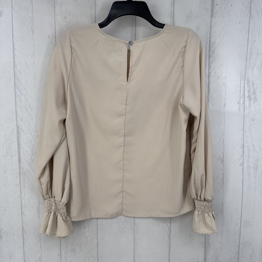 S round neck l/s top