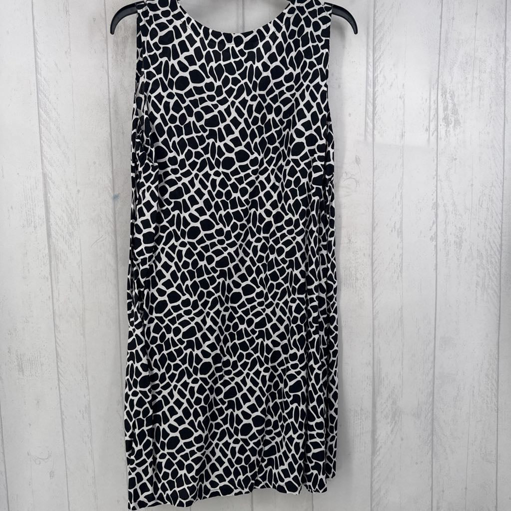 XL animal print slvls cover-up