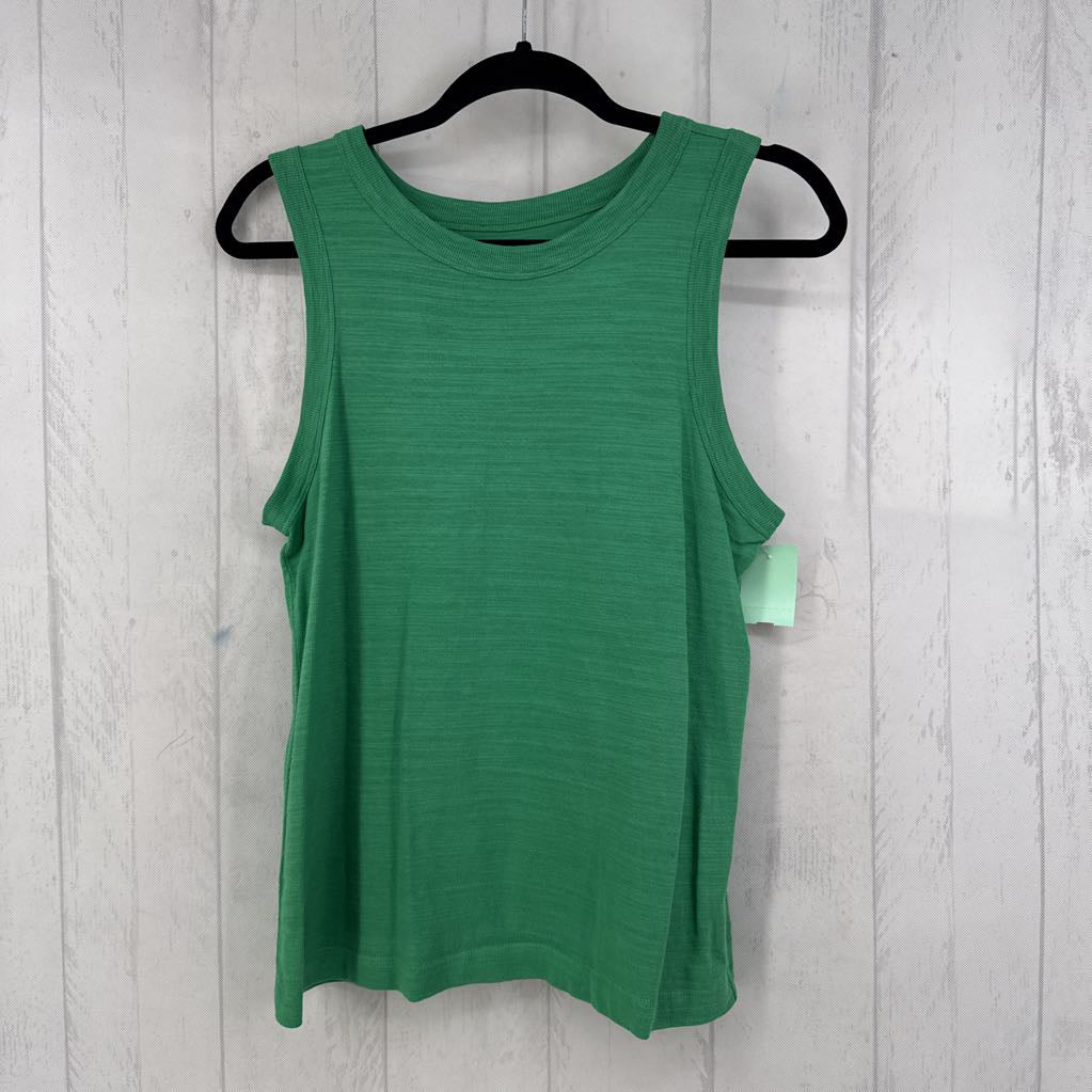 S crewneck cotton tank
