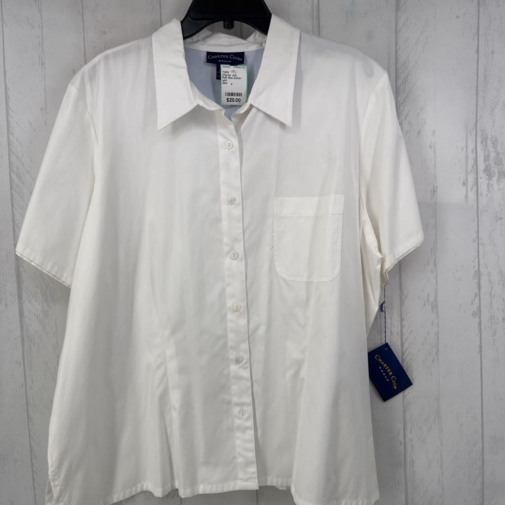R40 22w button down s/s top