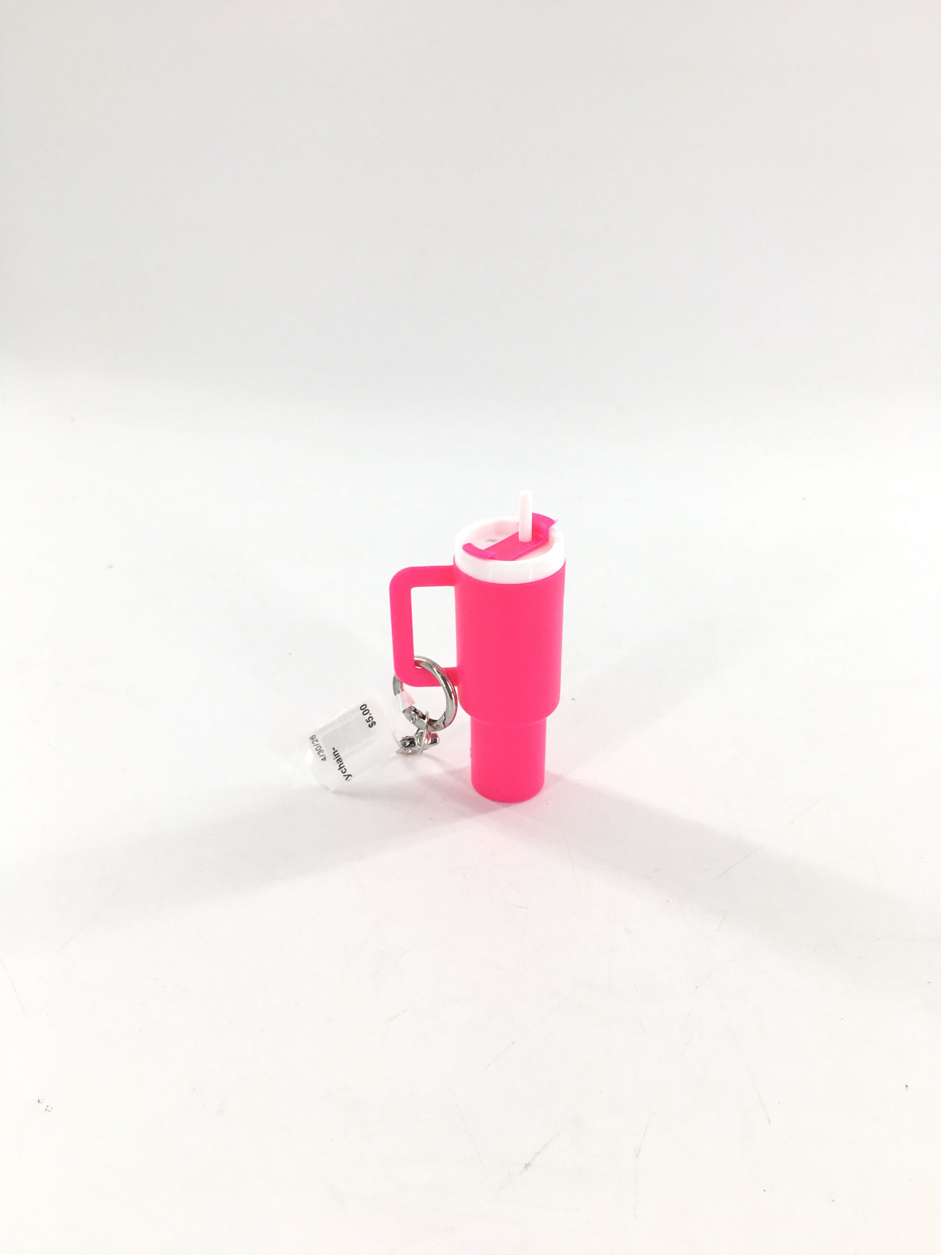 tumbler keychain-fuchsia