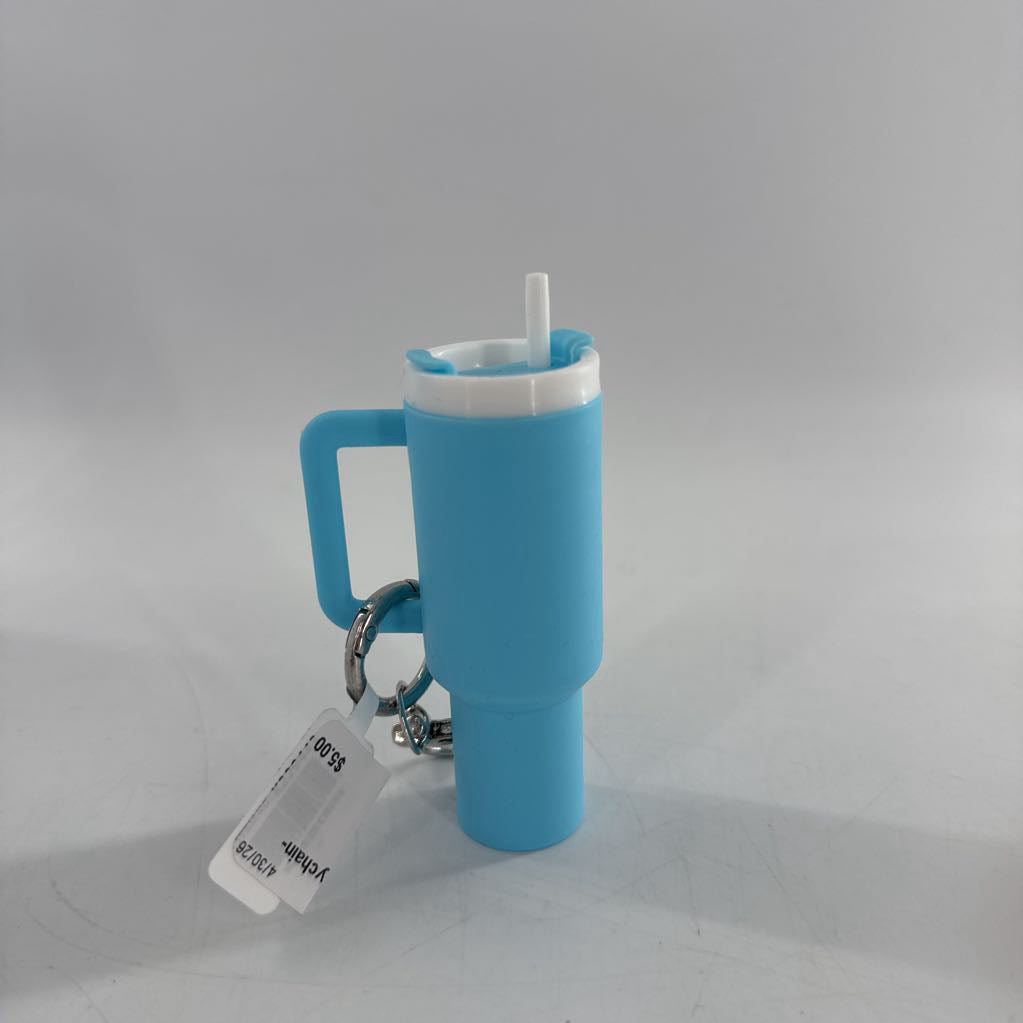 tumbler keychain-blue