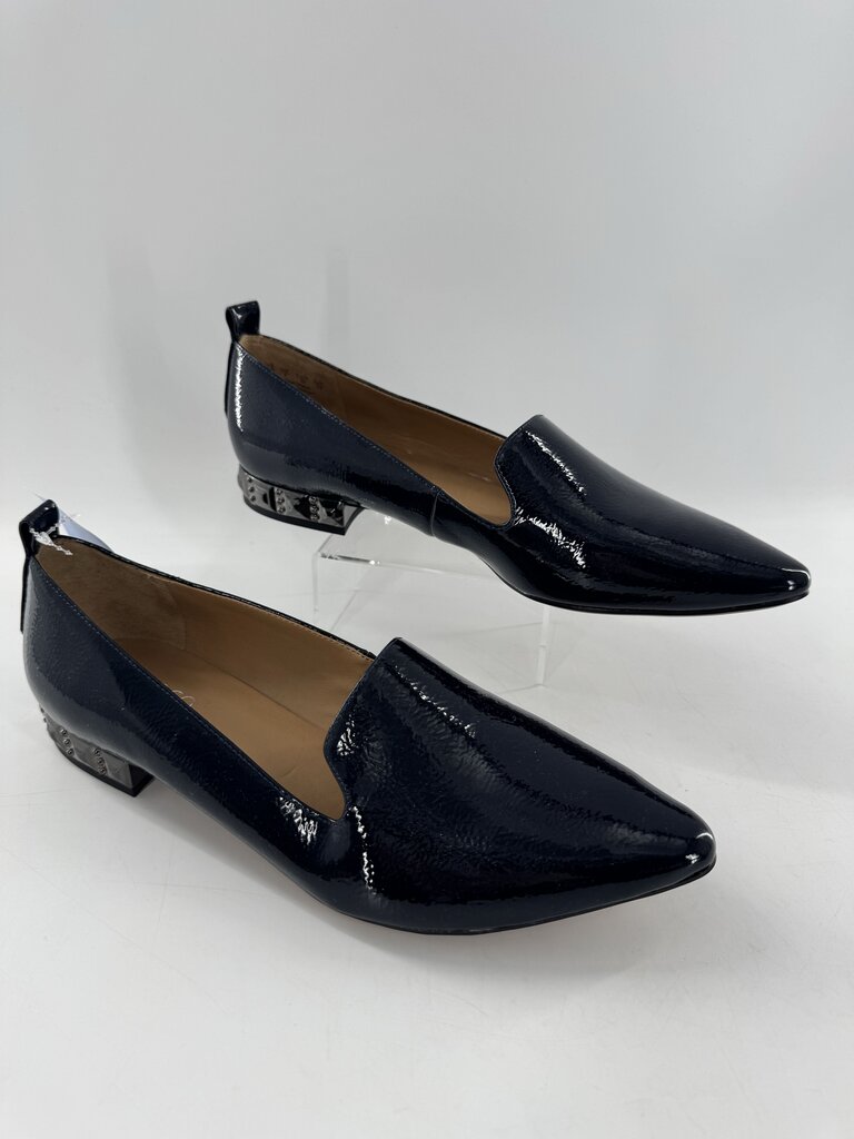9 patent pointy toe loafers
