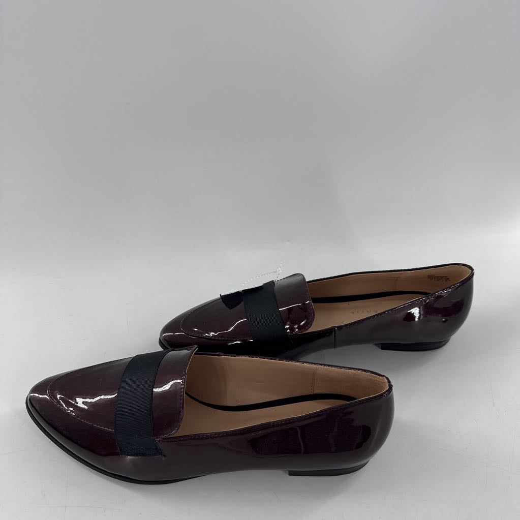 9 patent loafers w/ grosgrain strap detail