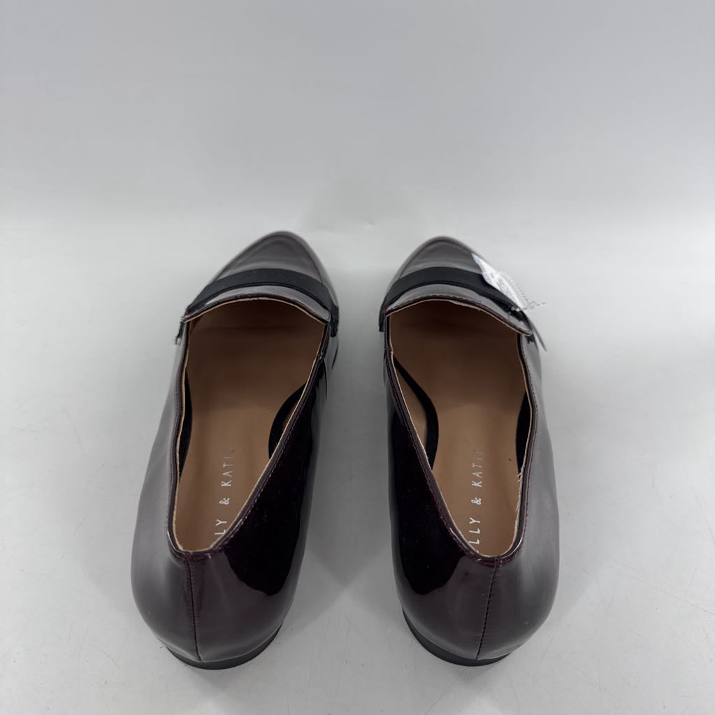9 patent loafers w/ grosgrain strap detail