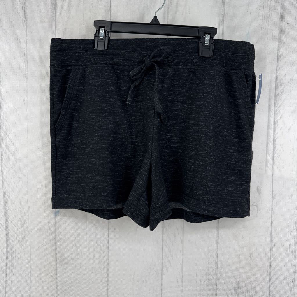 L marled shorts