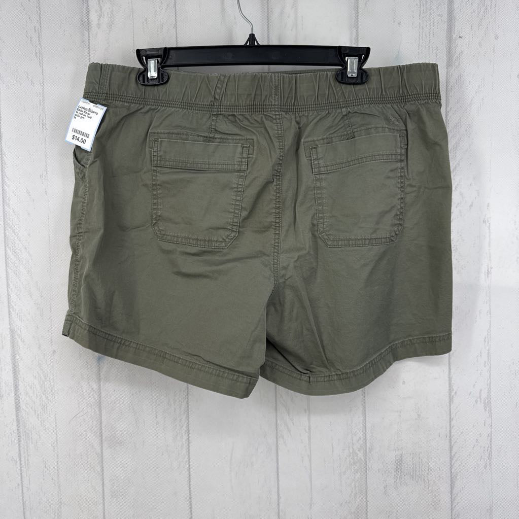 14 pull-on twill shorts