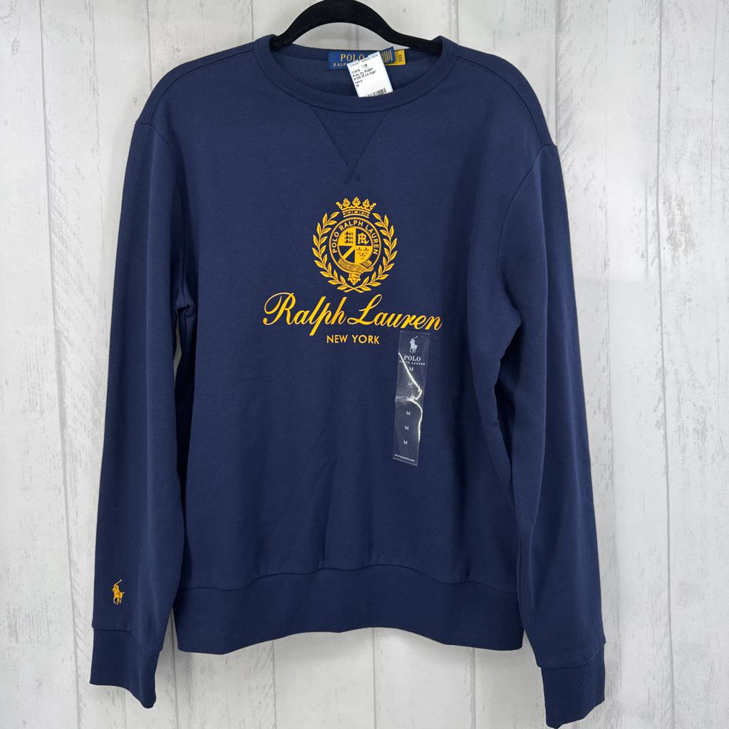 R138 M l/s logo sweatshirt