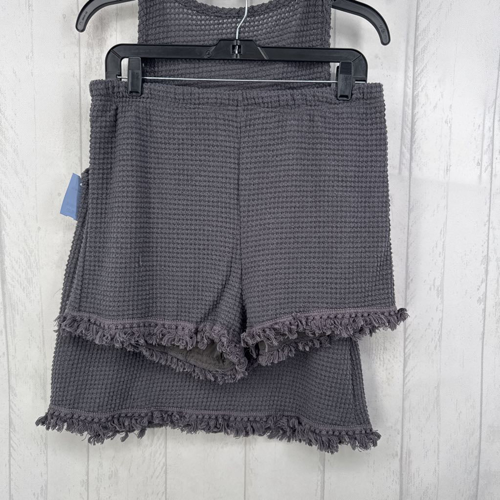 XL 2pc waffle knit lounge set