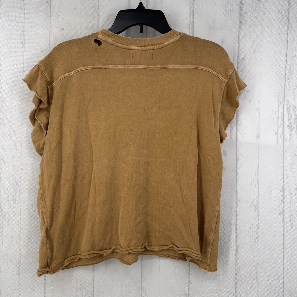 M distressed top