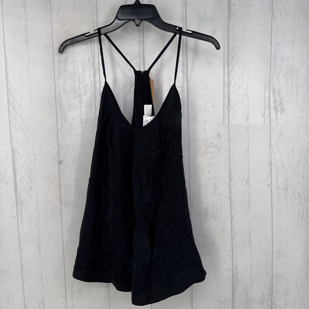 M silky flowy tank