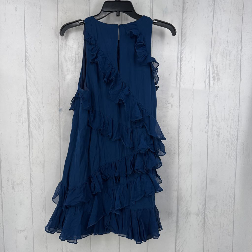 8 ruffled slvls dress