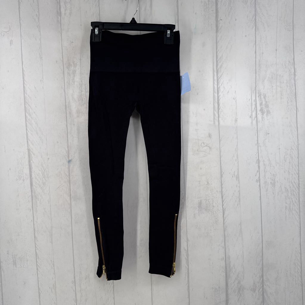 XS zipper hem legging