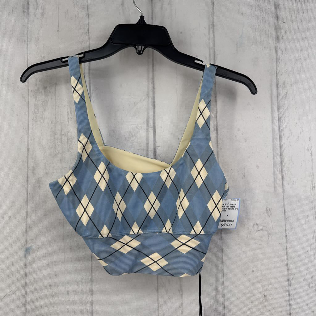 M argyle sports bra