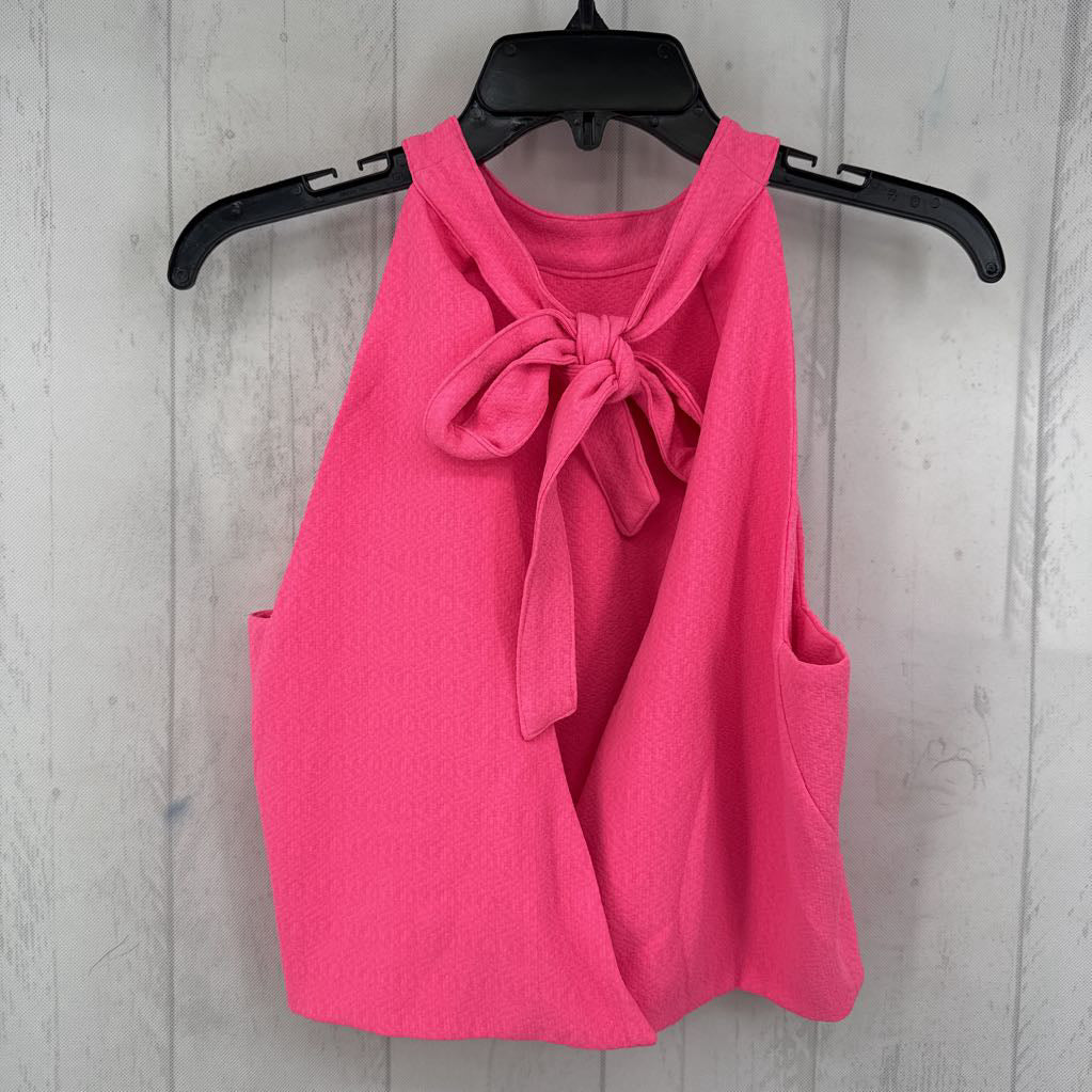 S open back cropped tank