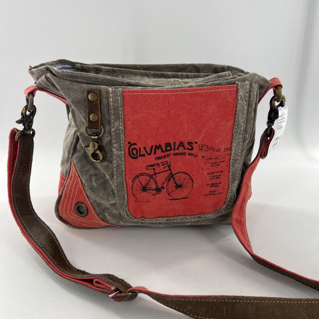 columbia vintage bike canvas crossbody