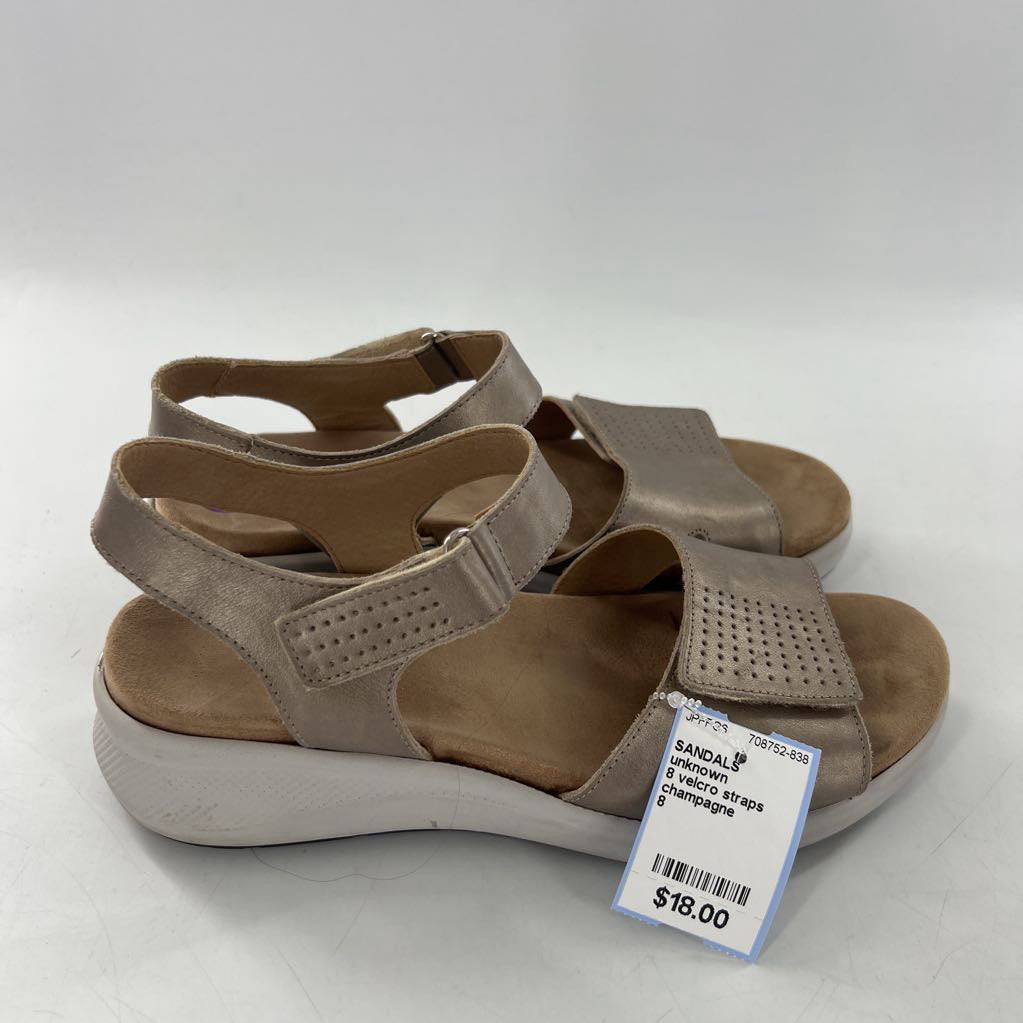 8 velcro straps sandal