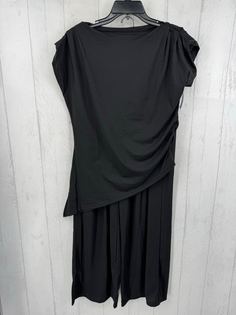 L 2pc wide leg pull-on pant & top set