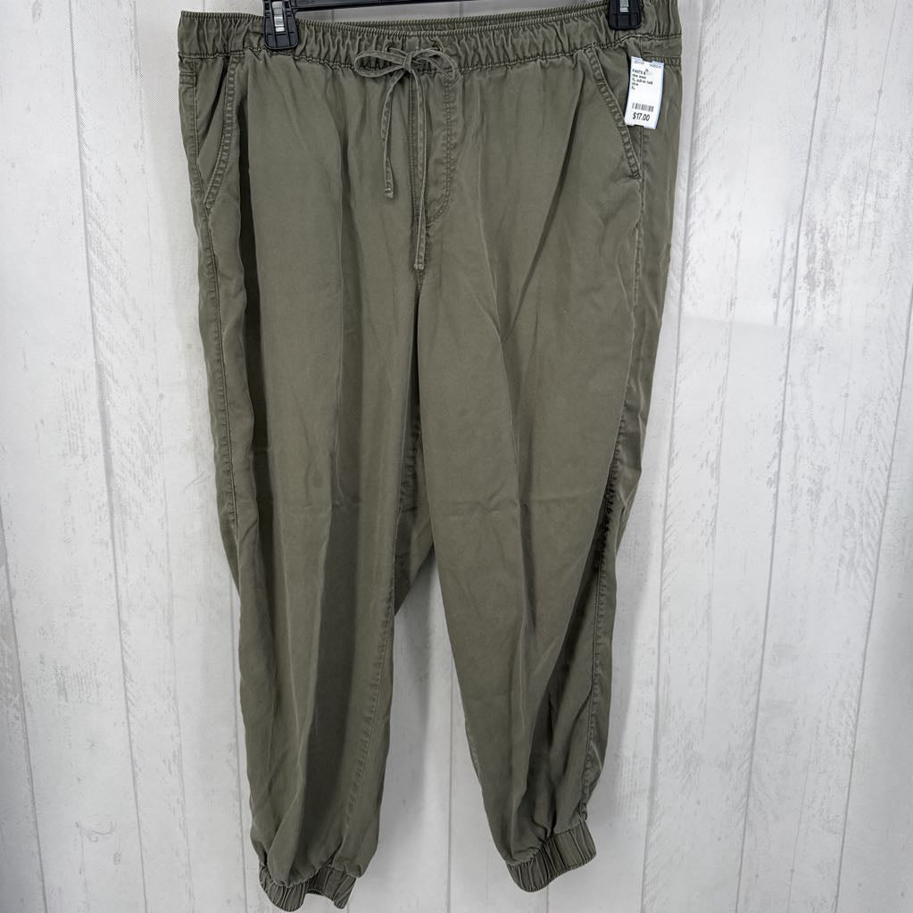 XL pull-on twill joggers