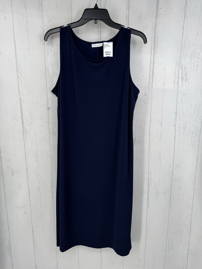 XL slvls scoop neck midi dress
